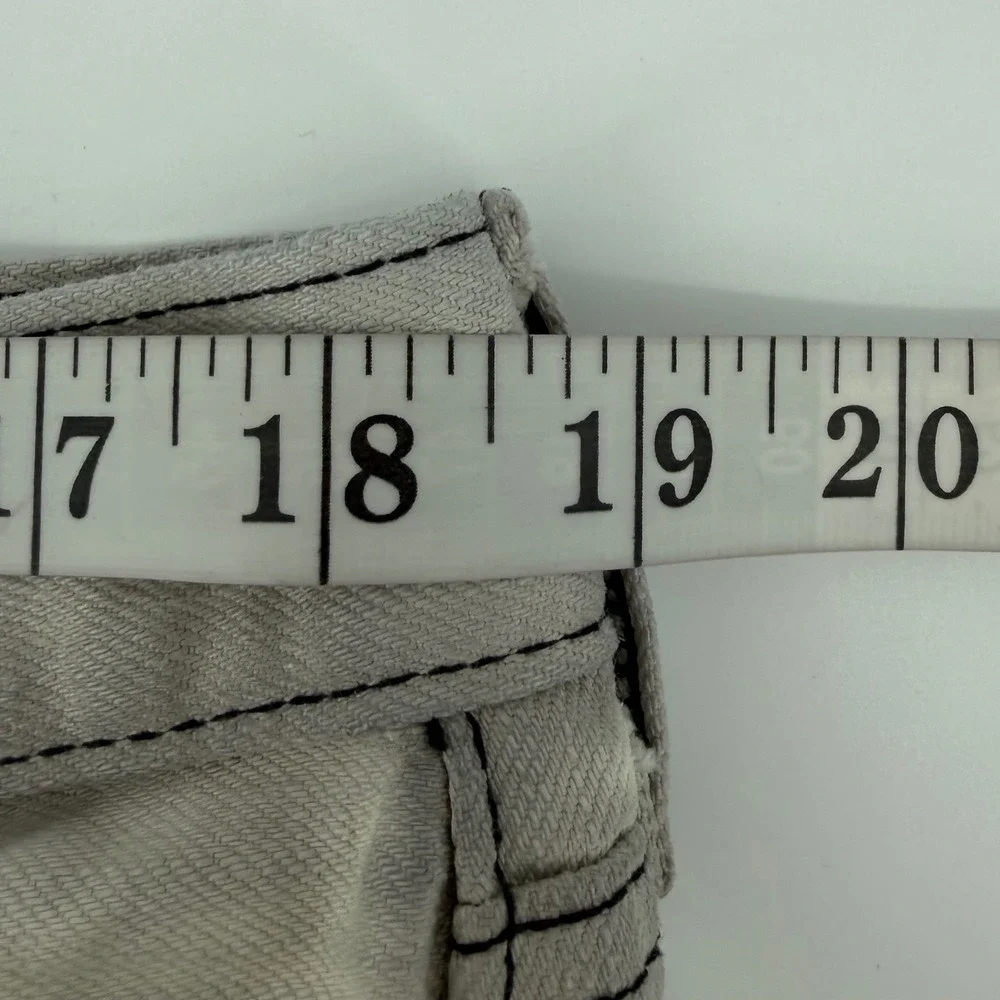 Levis Jeans Mens 38x32 Grey 559 Relaxed Straight Acid‎ Wash Denim Pants